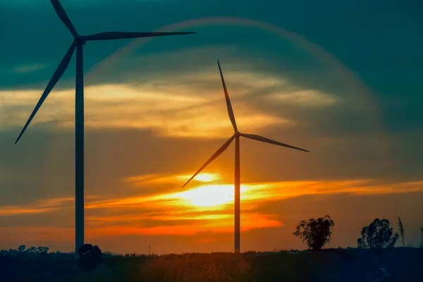 Wind power mills ,thailand — Stock Photo, Image