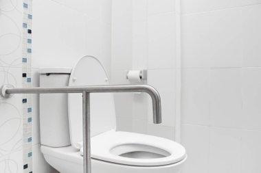 Güvenlik ve kapmak el raylar tuvaletler için