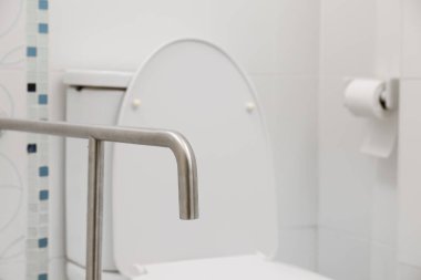 Güvenlik ve kapmak el raylar tuvaletler için