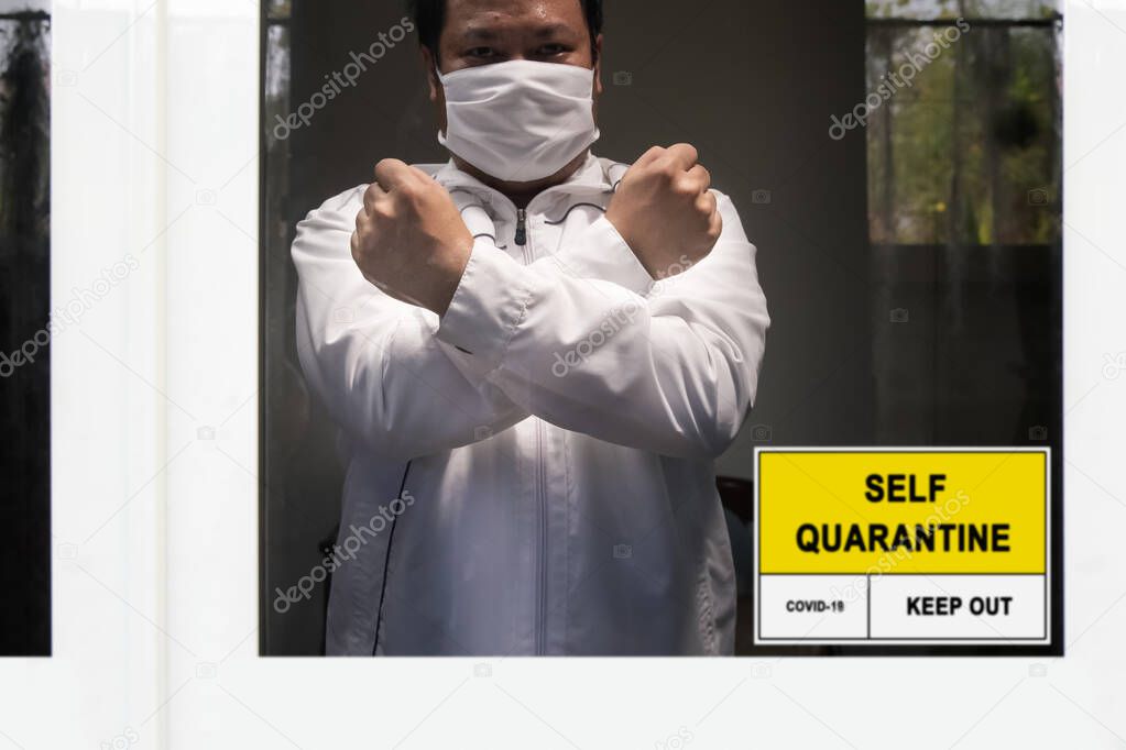 Self-isolation and self-quarantine to help stop the spread of coronavirus (COVID-19) , while you wait for test results.
