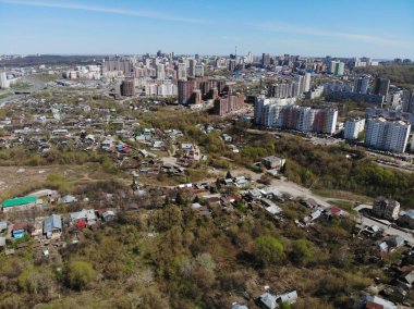 Gökten gelen görüş / Ufa Başkurdistan Rusya 2018, ile DJI indeks işlem Mavic hava Mayıs