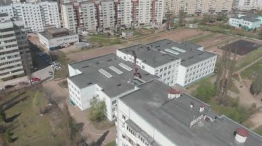 Okul 119 / Ufa Başkurdistan Rusya 2018, ile DJI indeks işlem Mavic hava Mayıs