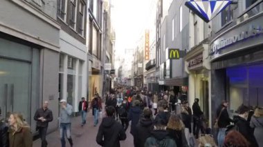 Amsterdam şehir sokak