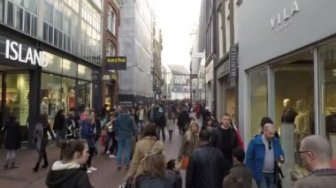 Amsterdam şehir sokak