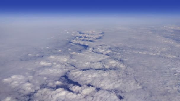 Літати над хмарами — стокове відео