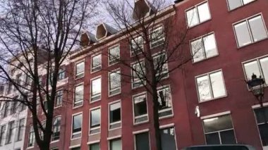 Hollanda, Amsterdam, 11 Mart 2017. Amsterdam kanalları