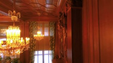 Lüks kristal avize.