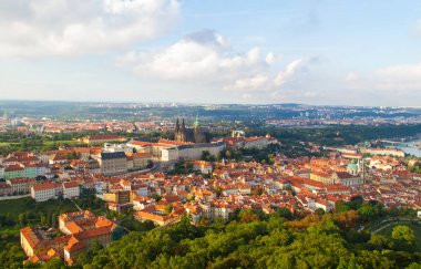 Prag eski şehir manzarası