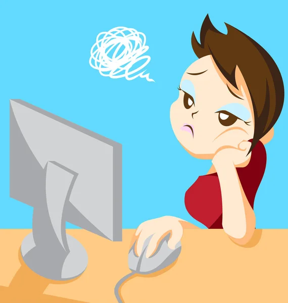 Office sıkıcı kız
