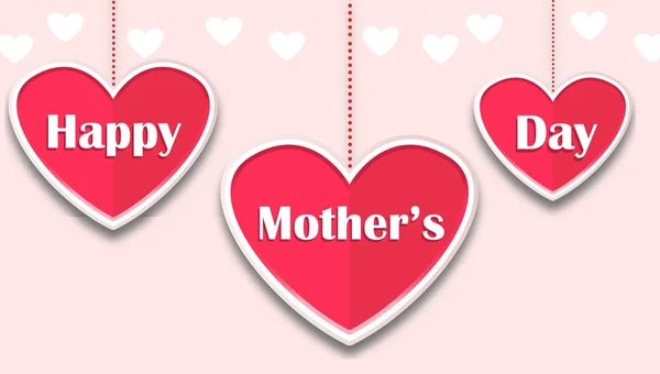 Cartão da mãe feliz — Fotografia de Stock