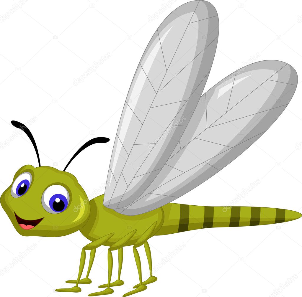 cute Dragonfly cartoon