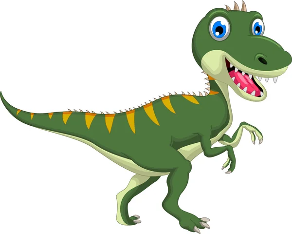 Милий динозавр мультфільм — стокове фото