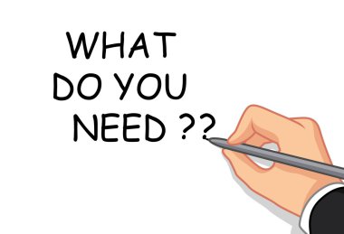 hand writing what do you need ?