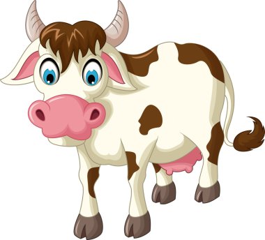 inek karikatür tasarım için