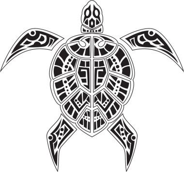 Kaplumbağalar dövme tasarımınız için