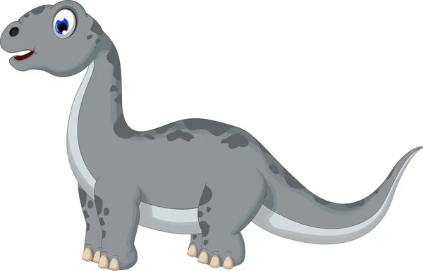 Bonita caricatura de dinosaurio — Foto de Stock