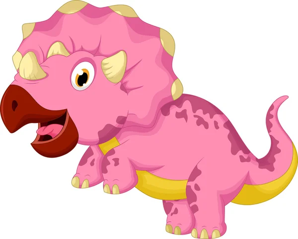 Desenhos animados de dinossauros engraçados — Fotografia de Stock