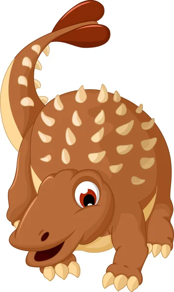 Ankylosaurus dinoszaurusz rajzfilm — Stock Fotó