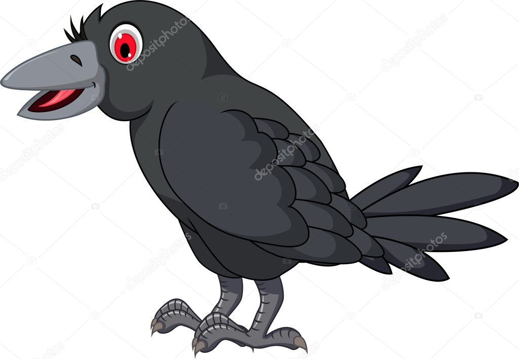 Corbeau Dessin Anime Posant Image Libre De Droit Par Starlight7 C