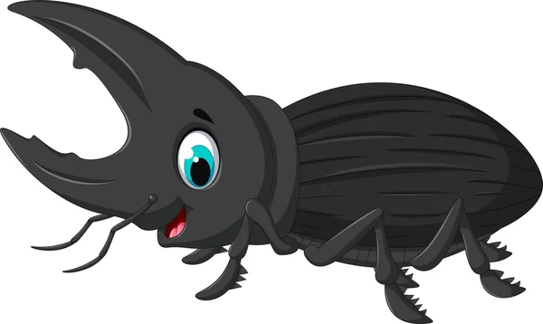 Bug engraçado Hércules desenho animado — Fotografia de Stock