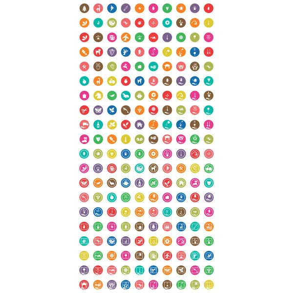 Set of mobile icon colorful — Stock Photo, Image