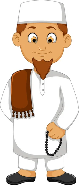 Cartoon religious leader — Stock Vector