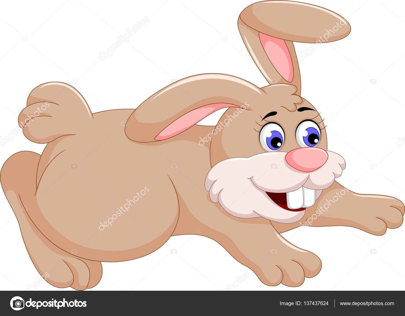 images Cute Rabbit Cartoon Images For Dp https depositphotos com 137437624 stock photo funny rabbit cartoon jumping html