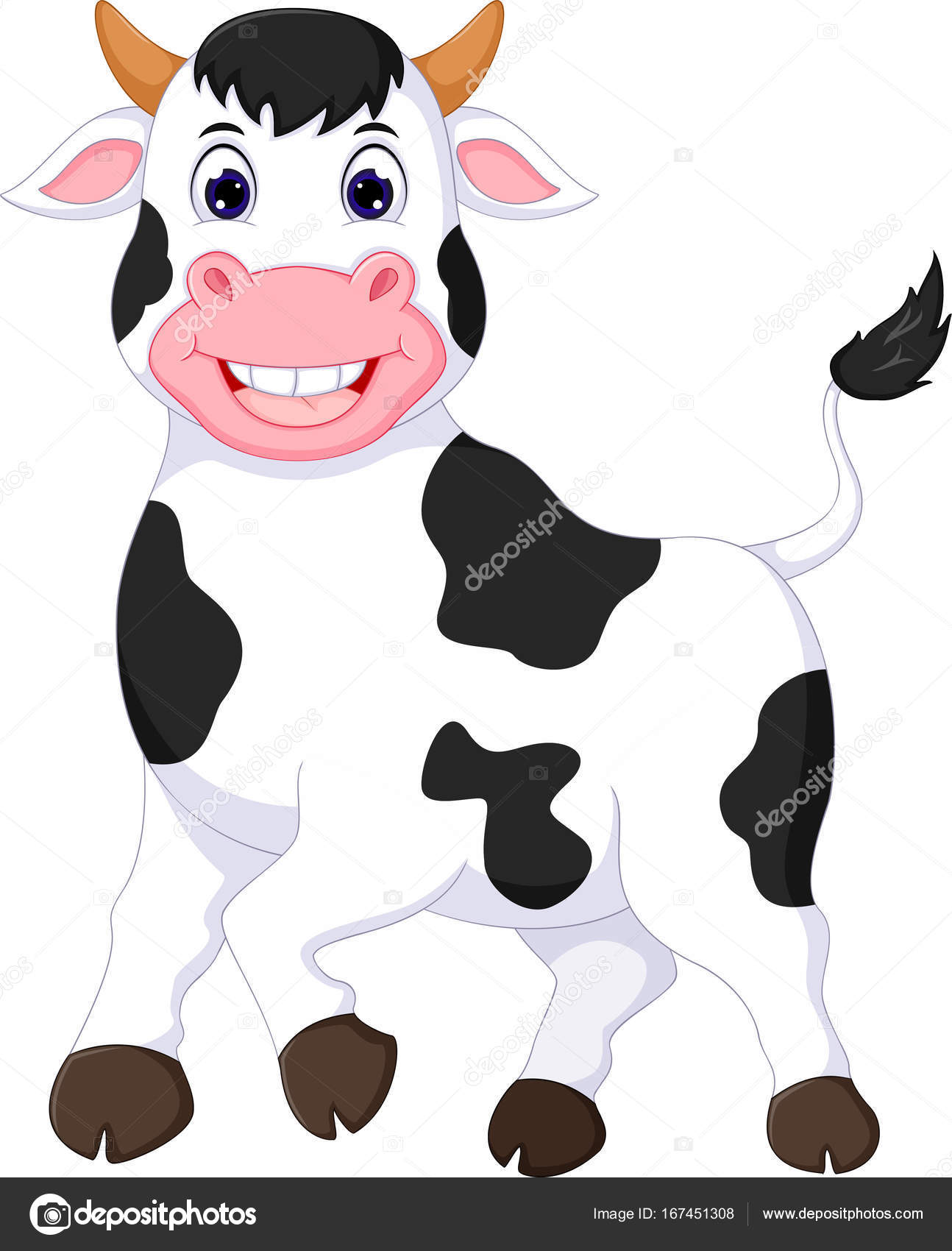 Cow cartoon Stock Photos, Royalty Free Cow cartoon Images | Depositphotos