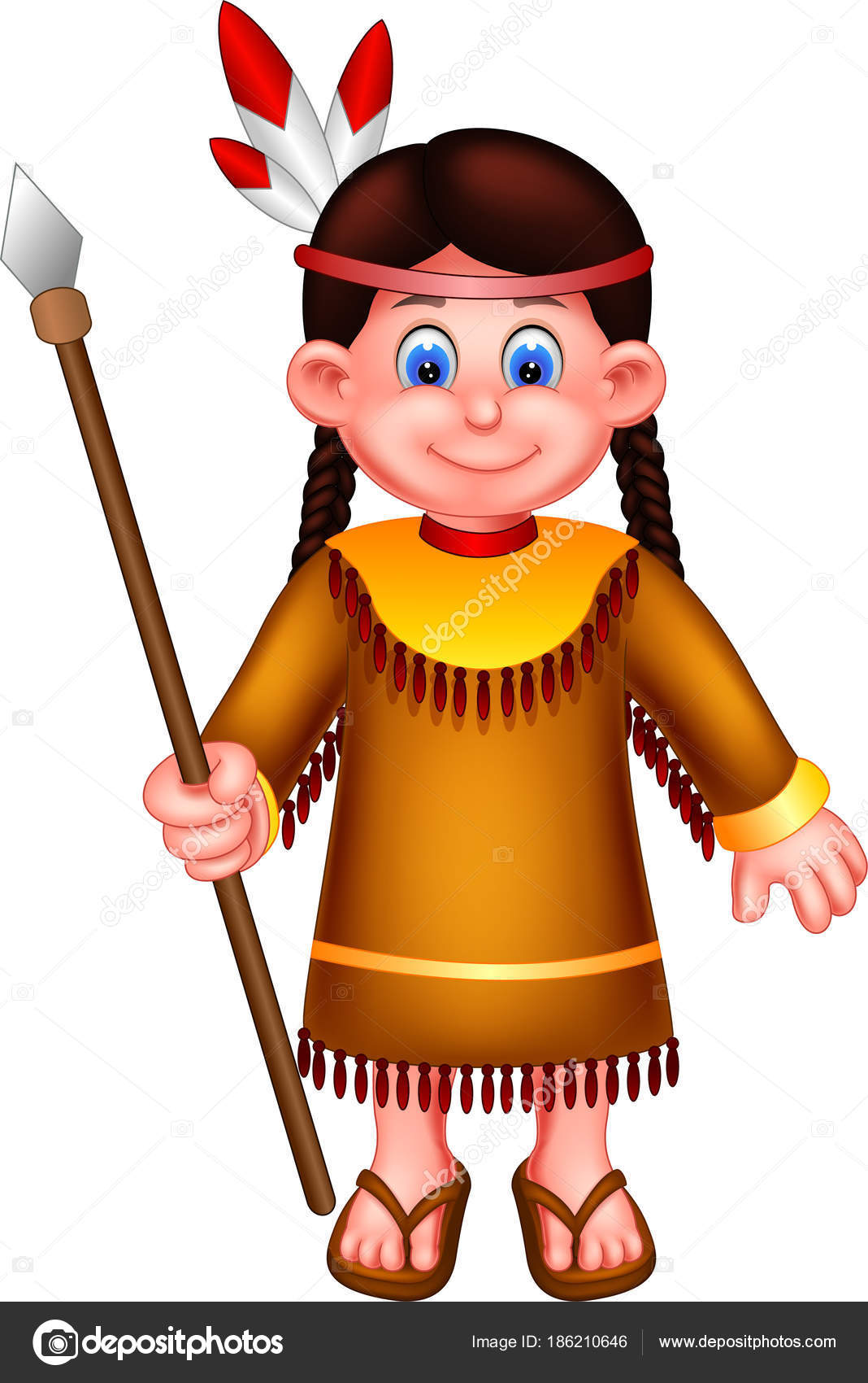 Funny Indian Girl Cartoon Standing Bring Weapons Smile Stock Photo by ©starlight789 186210646 Funny Indian Girl Cartoon Standing Bring Weapons Smile Stock Photo by ©starlight789 186210646