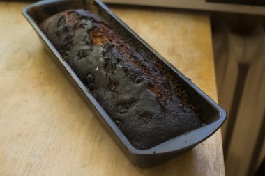 ahşap masa üzerinde Yakılan Gingerbread üzerinde yukarı Clos