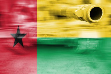 askeri güç Tema, Hareket Bulanıklığı Gine-Bissau fla ile tank