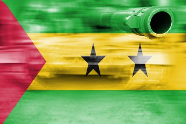 askeri güç Tema, Hareket Bulanıklığı Sao Tome ve Princi ile tank