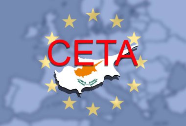  Ceta - kapsamlı ekonomik ve ticaret anlaşması üzerinde Avrupa Birliği amaç, Kıbrıs harita