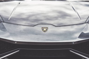 Wroclaw, Polonya - 9 Temmuz: Lamborghini üye Raceism olay 2016 Wroclaw, Polonya 9 Temmuz tarihinde yakın