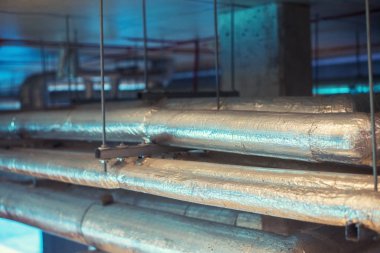 Hava durumu borular üzerinde kapat