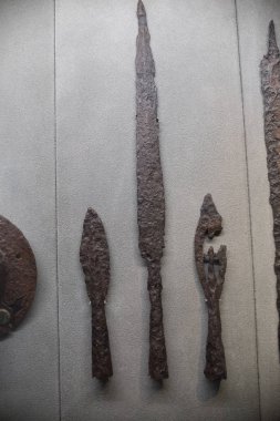   Brescia, İtalya, 11 Ağustos 2017, antik ürünler günlük kullanım 