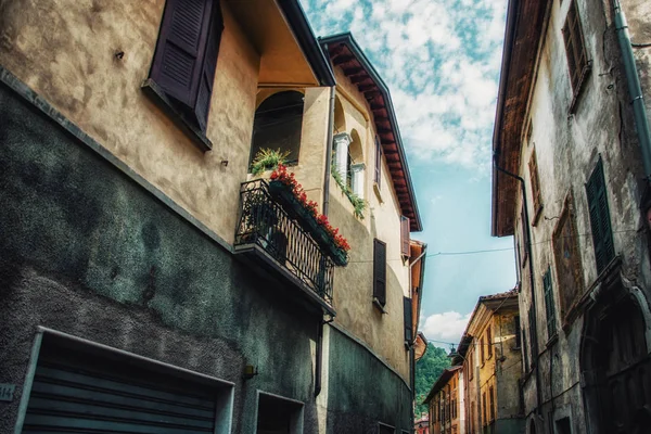 Primer plano del edificio tradicional de Italia — Foto de Stock