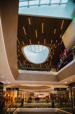 Wroclaw, Polonya, 18 Ekim 2017: yeni shoppin ilk gün