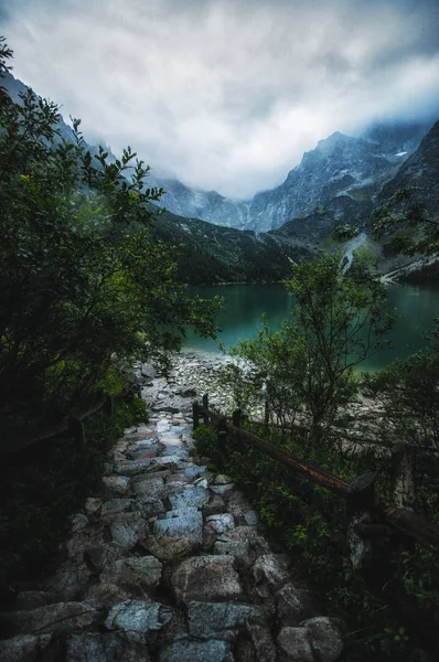 Morskie Oko See Tatras Mountain Zakopane Polen — Stockfoto