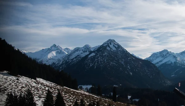 Oberstdorf Yakınındaki Almanya Alp Dağı — Stok fotoğraf