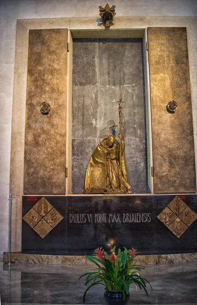 06 août 2017, Brescia, Italie, à l'intérieur de la vieille cathédrale Brescia — Photo