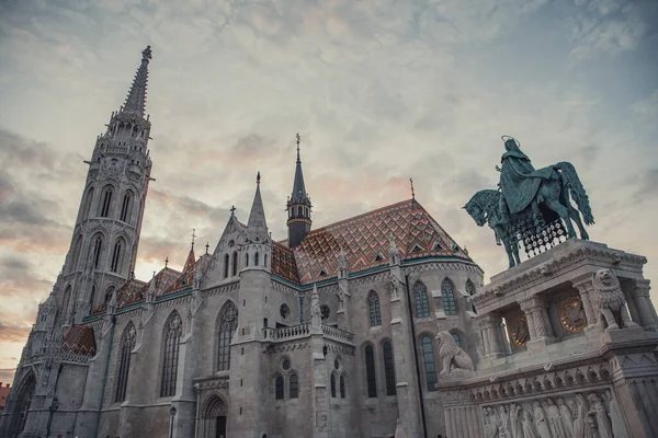 16.08.2019 budapest, ungarisch - matthias church — Stockfoto