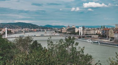 Macaristan 'ın Budapeşte manzarası