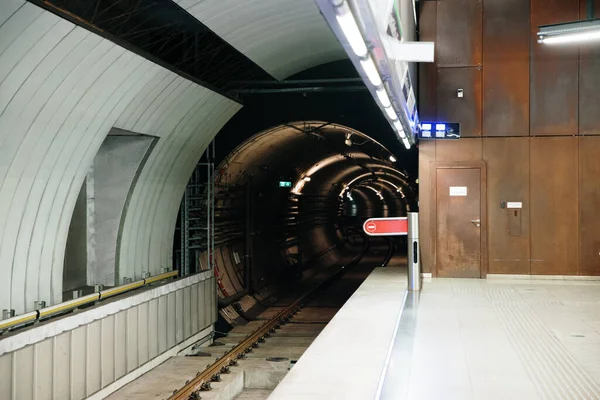 Tunel Stacji Metra — Zdjęcie stockowe