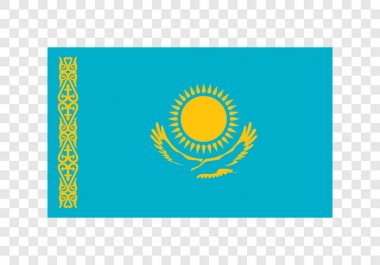 Kazakistan Cumhuriyeti - ulusal bayrak