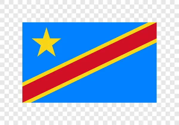Demokratische Republik Kongo — Stockvektor