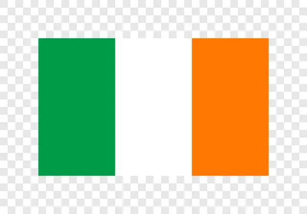 Republic Ireland National Flag — Stock Vector