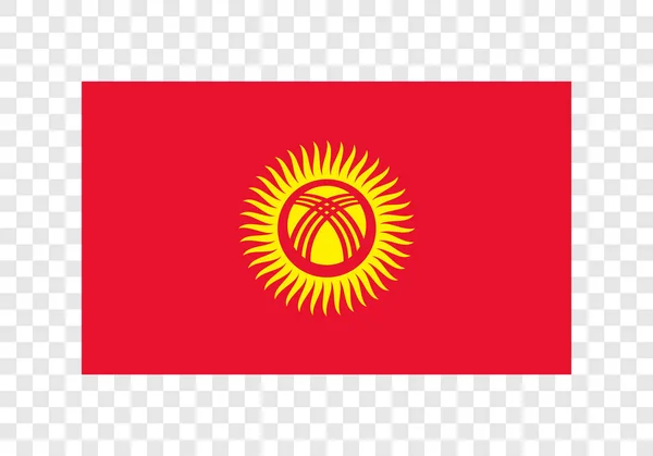 Kirgizische Republiek Nationale Vlag — Stockvector