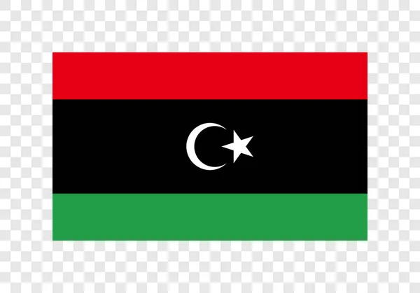 Jamahiriya Libia Bandera Nacional — Archivo Imágenes Vectoriales