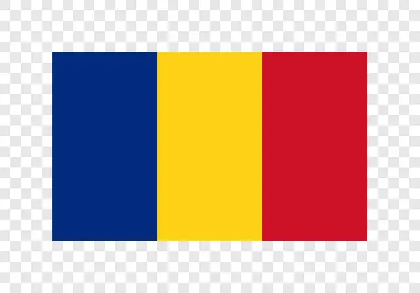 Romnia Ulusal Bayrak — Stok Vektör